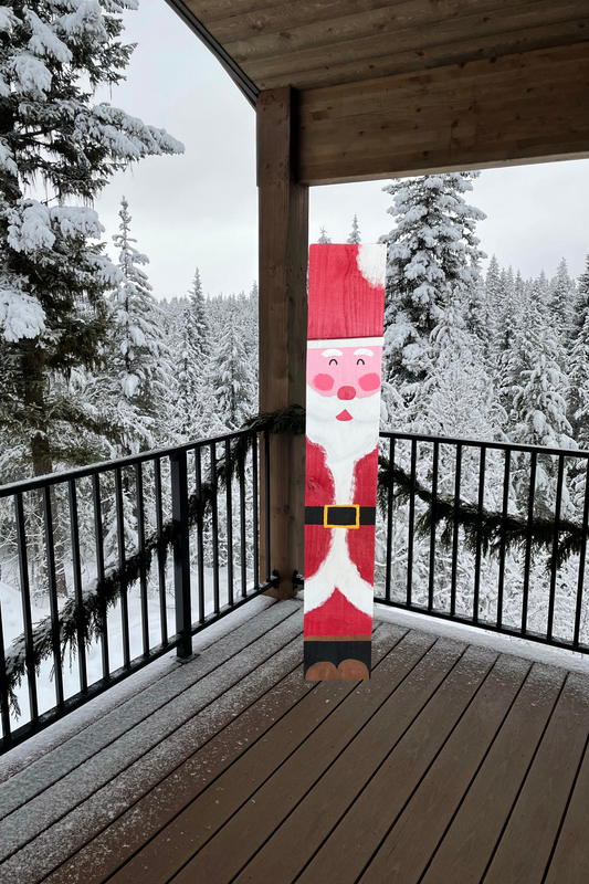 Santa Porch Leaner